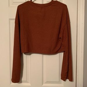 Cropped sweater